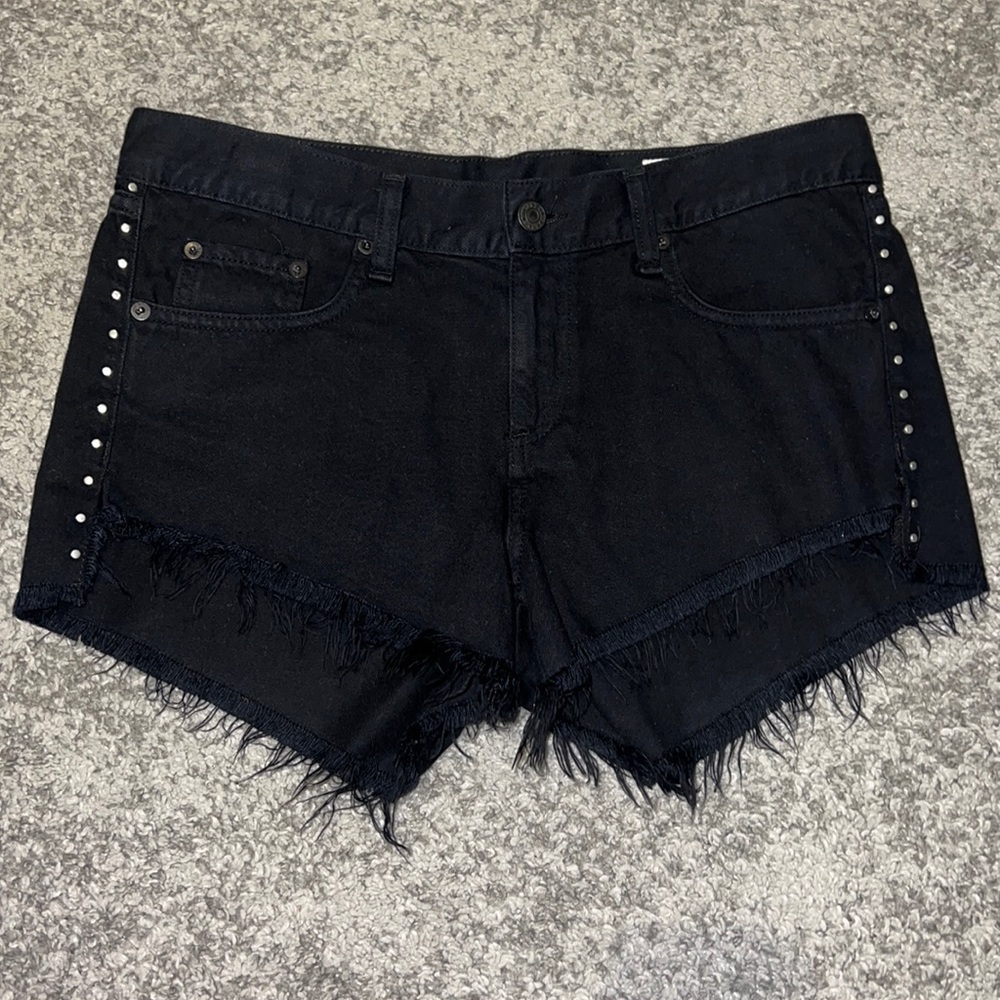 Rag & Bone Studded Cut-Off Shorts